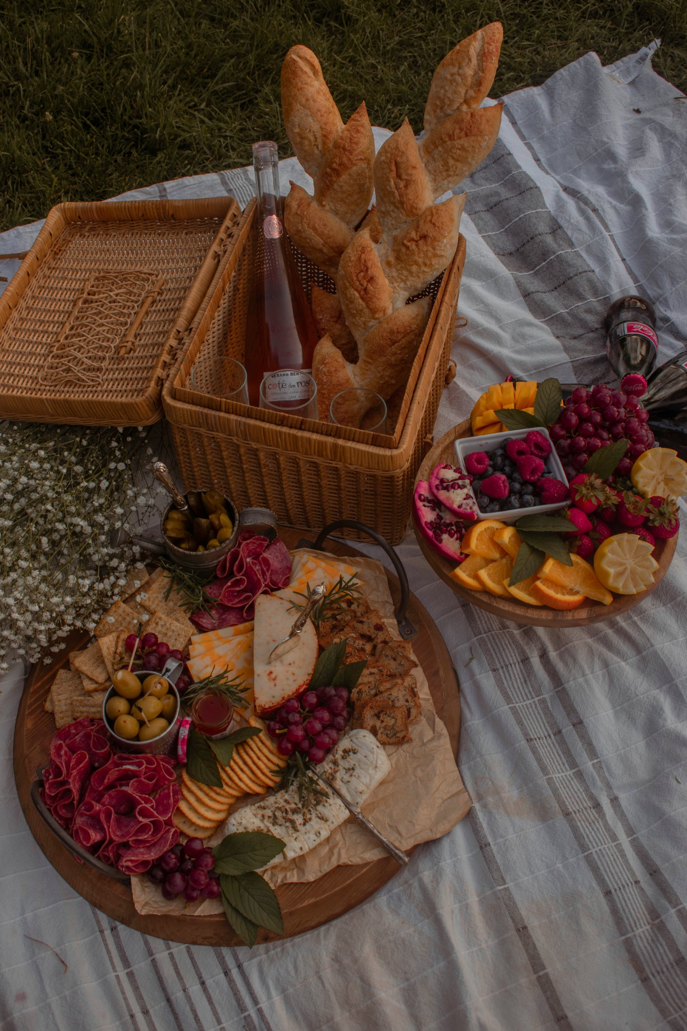 Private picnic in rural Spain